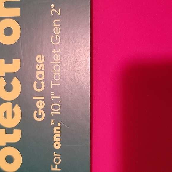 Pink Gel Tablet Case 10.1" - Picture 2 of 3